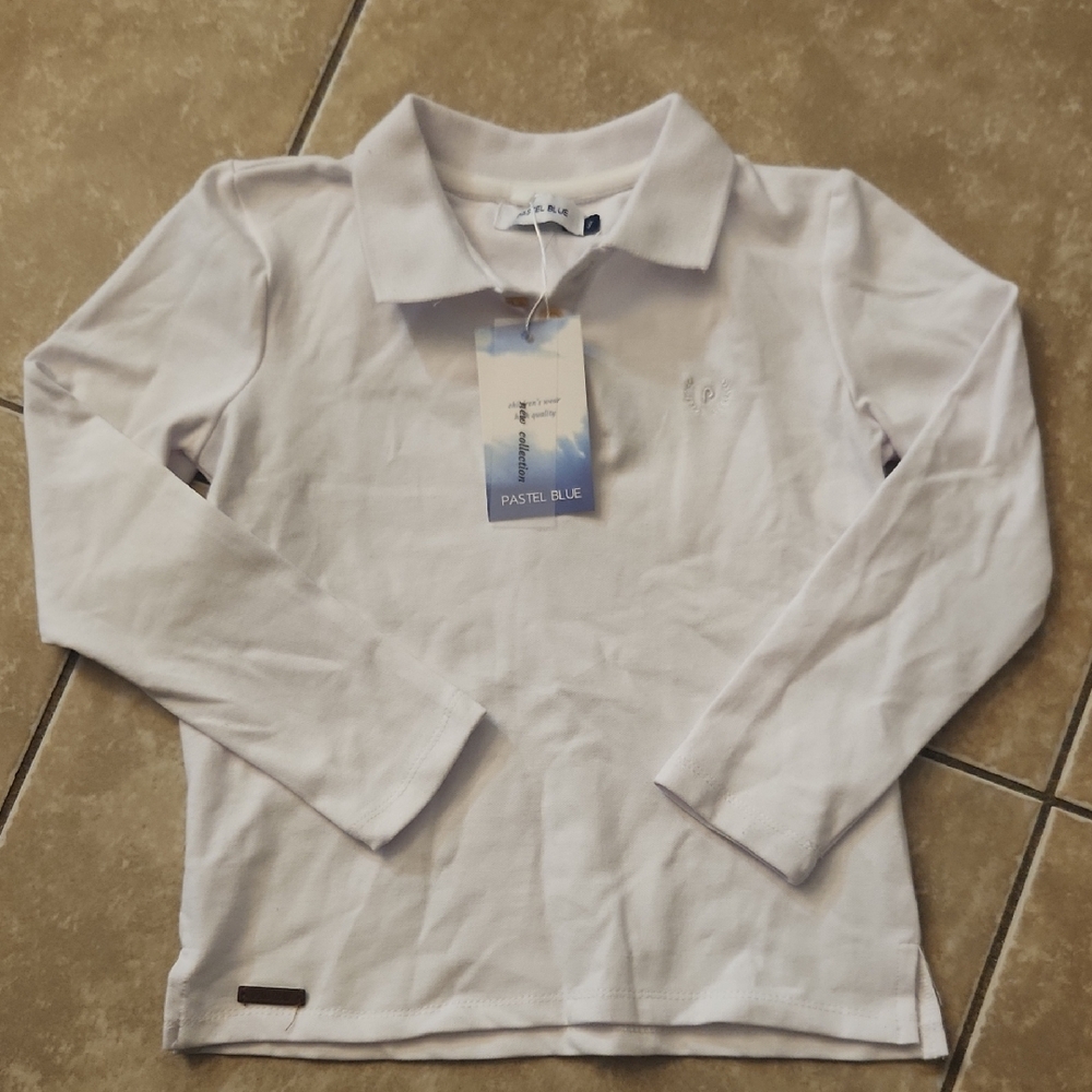 Light Blue Kids Polo Shirt